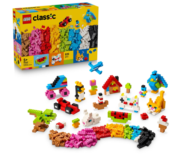 LEGO CLASSIC 11045 Kreatywne kolorowe klocki - 1529691 - zdjęcie 2